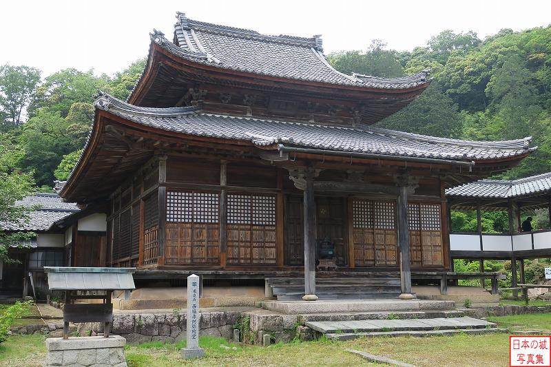 移築建築（敦賀西福寺阿弥陀堂）