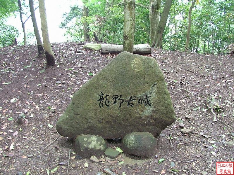 鶏籠山頂龍野古城