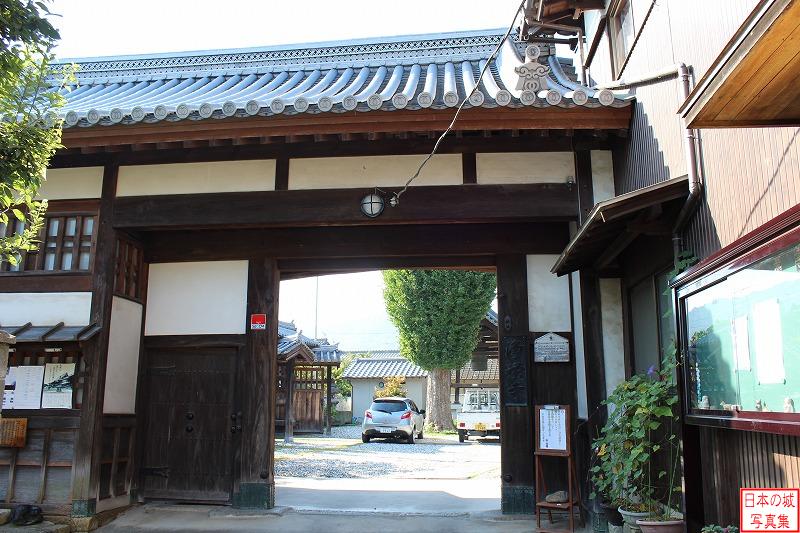 移築城門（浄栄寺山門）