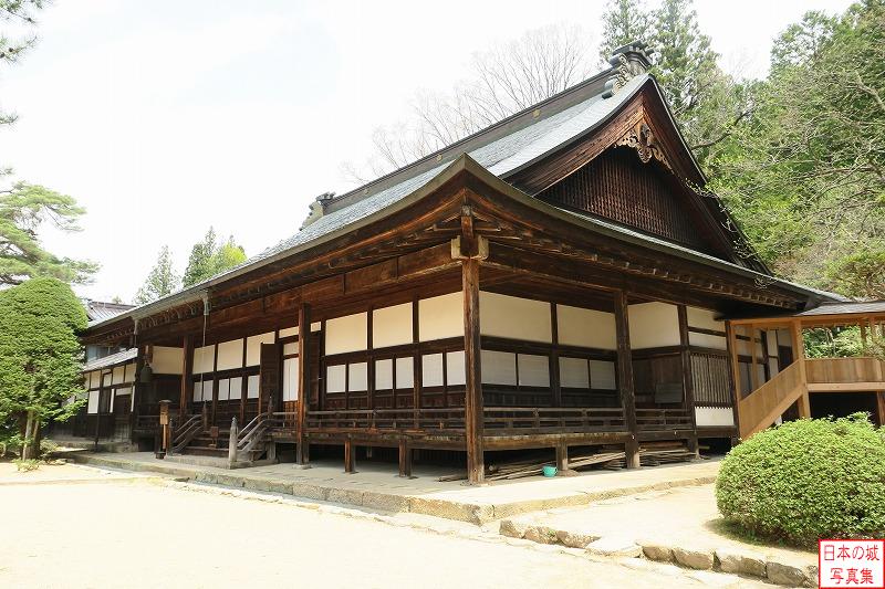 伝移築建築（法華寺本堂）