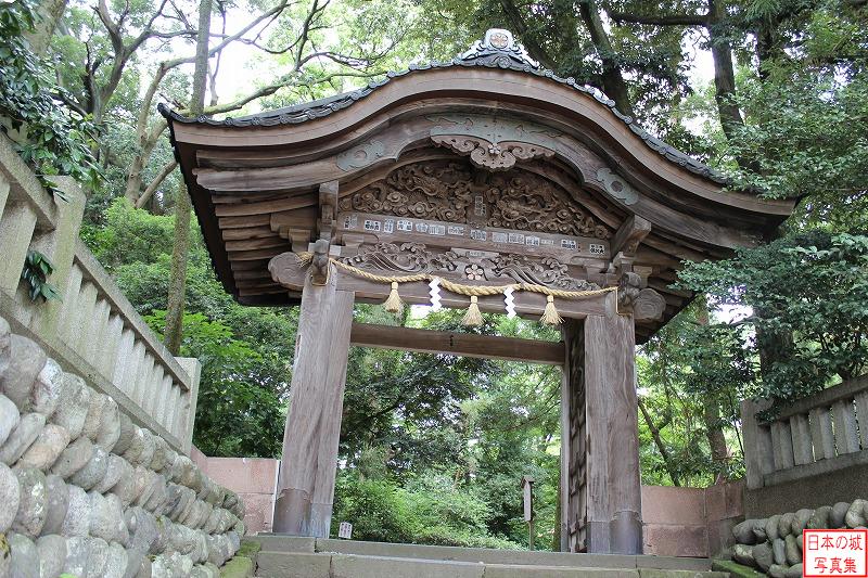 移築城門（尾山神社裏門）