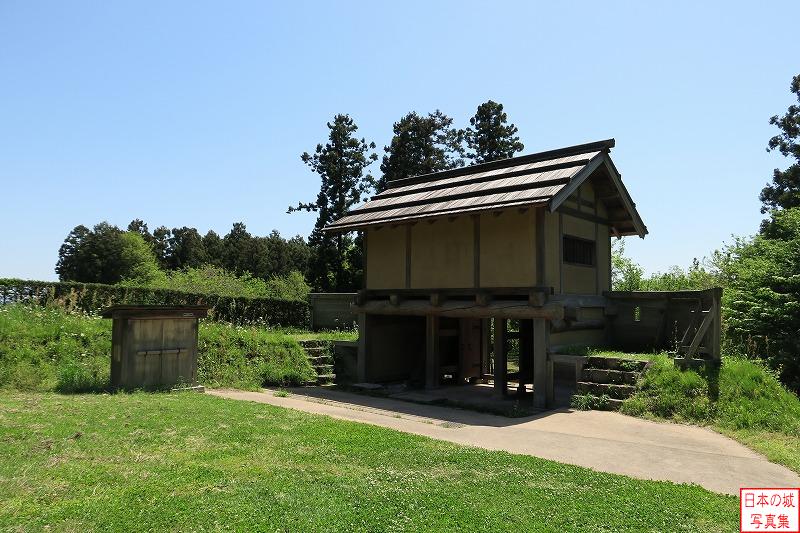 郭馬出西虎口門（内から）