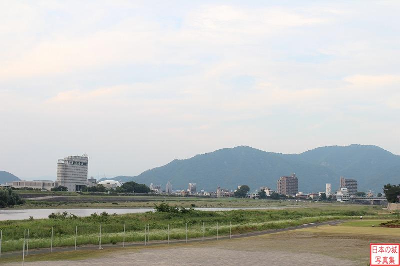 岐阜城の眺め