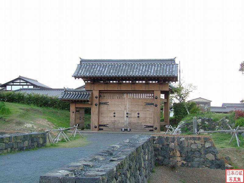 城下町(北の総門)