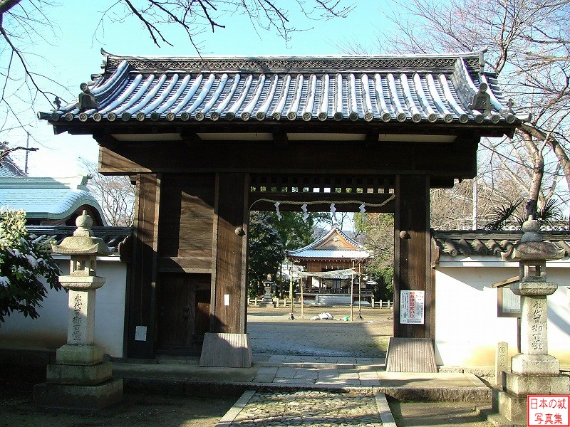 移築城門（膳所神社表門）