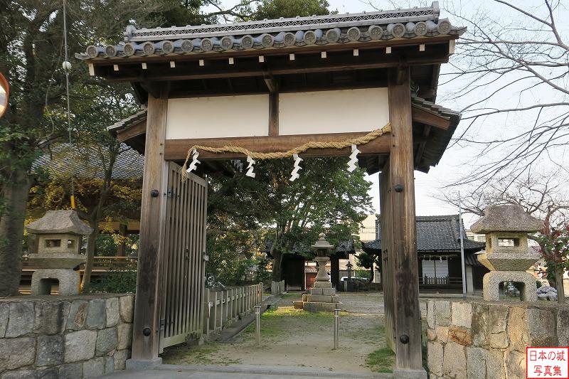 移築城門（膳所神社南門）