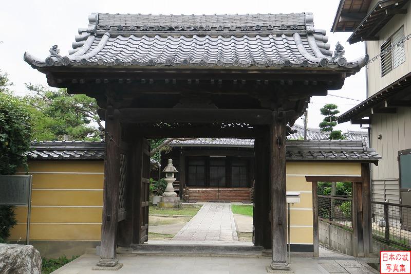 移築城門(正福寺山門)