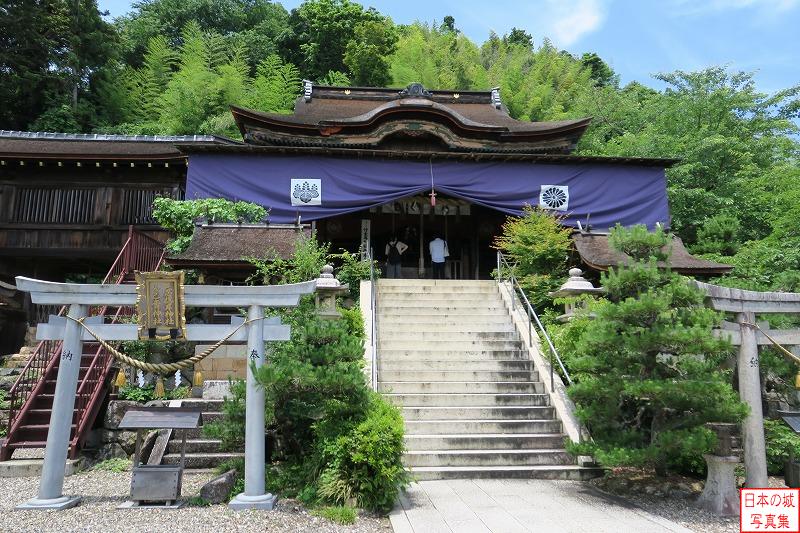 移築建築（都久夫須麻神社本殿）