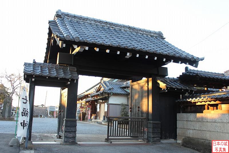 移築城門（正定寺黒門）