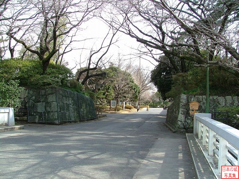 清水御門跡・天守跡