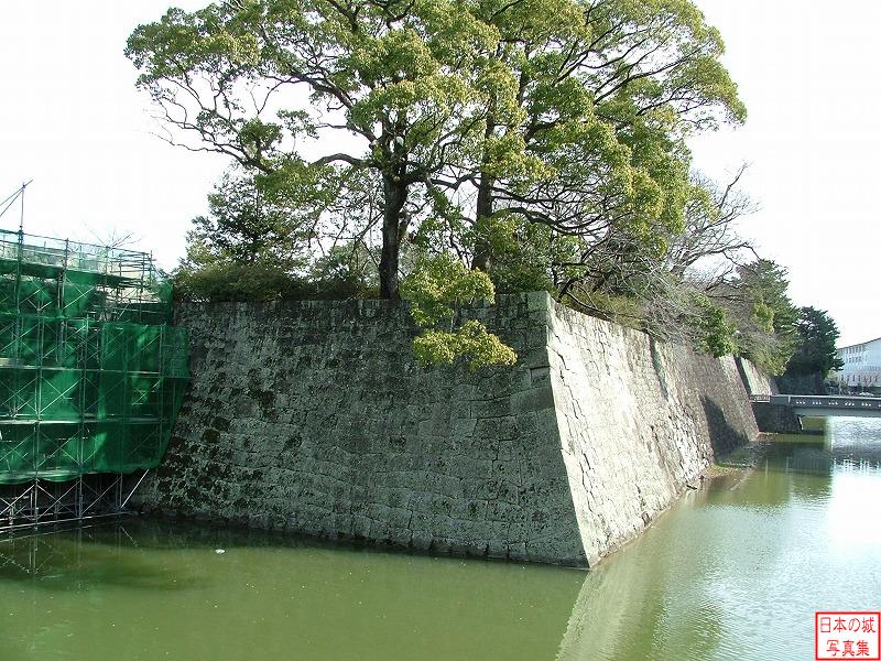 未申櫓跡・二の丸御門跡