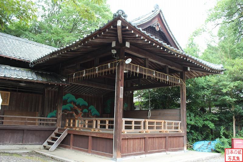 移築本丸能舞台（一宮神社能舞台）