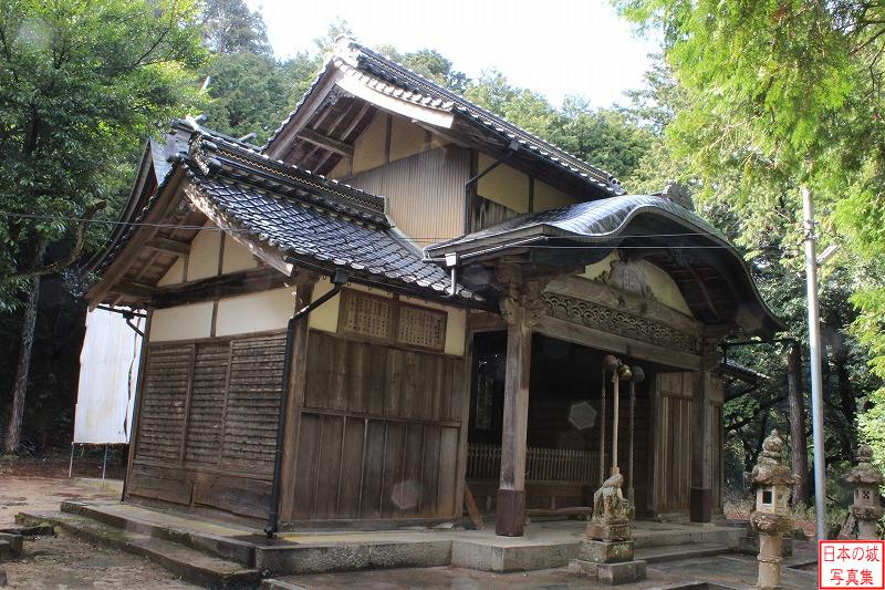 移築御殿（愛宕神社拝殿）