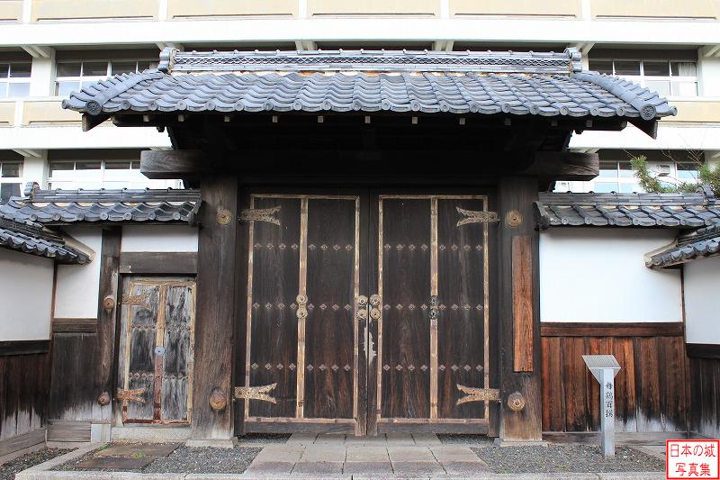 移築城門（明倫館表門）