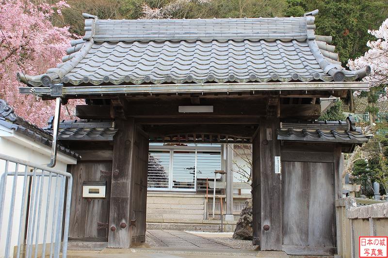 移築城門（瑞光寺山門）