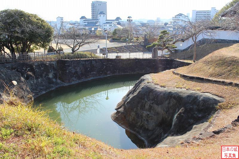 十露盤堀・三日月堀・内堀(松尾池)