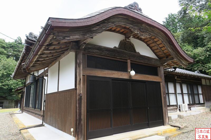 移築書院玄関（多田寺）