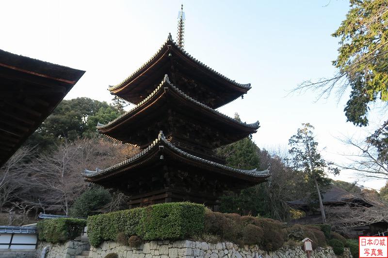 移築建築（三井寺三重塔）