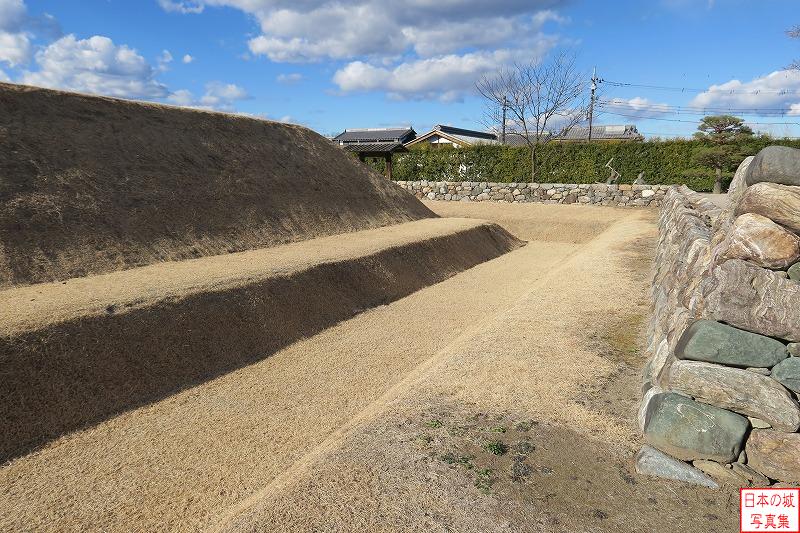 空堀・土塁